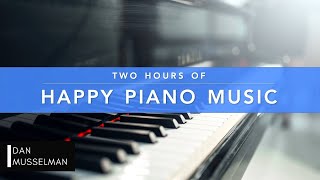 Two Hours of Happy Piano Music 😀 [upl. by Aicrag]