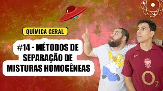 Química Simples 14  Métodos de Separação de Misturas Homogêneas [upl. by Yur374]