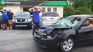 Returning Destroyed Rental Cars Prank [upl. by Lucian]