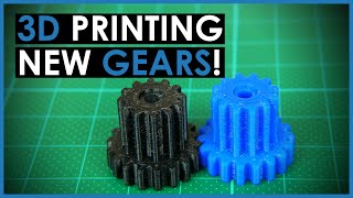 3D Printed Gear Repair with Fusion 360  Practical 3D Printing [upl. by Ardnaeel]