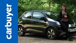 Toyota Aygo hatchback 2014 review  Carbuyer [upl. by Ellatnahc]