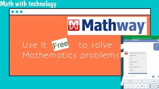 Mathway Introduction Get free steps [upl. by Ailuy]