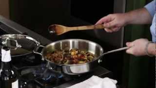 AllClad® Covered Stainless Steel Sauté Pan [upl. by Shaw510]