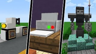 10 IDÉIAS DE DECORAÇÃO PARA O SEU MINECRAFT PARTE 2 [upl. by Ahsok]