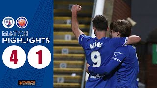 HIGHLIGHTS  Spireites 41 Aldershot Town [upl. by Akela587]