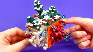 Making Minecraft 3x3 Rubik’s Cube  Part 2 🌍 Clay DIY [upl. by Lipp]