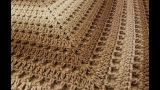 The Easy Breezy Shawl Crochet Tutorial [upl. by Nodnyl833]