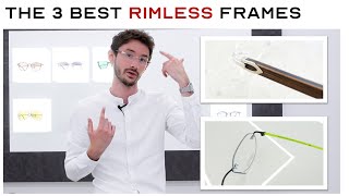 The 3 Best Rimless Glasses in 2021 How to wear rimless frames [upl. by Eecyaj104]