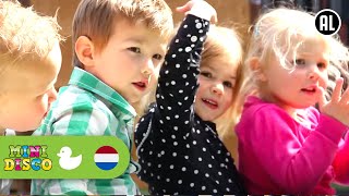 DE WIELEN VAN DE BUS  NON STOP  Kinderliedjes  Kinderdagverblijf  Minidisco [upl. by Yerot711]