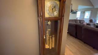 1986 Ridgeway Grandfather Clock  In Depth [upl. by Zednanreh]