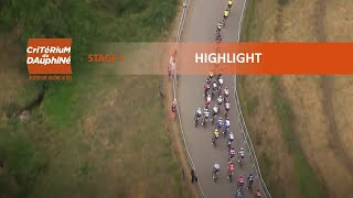 Critérium du Dauphiné 2020  Stage 1  Stage highlights [upl. by Cadmann659]