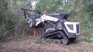 Fraser Earthworks  Terex Forestry Machine Mulching [upl. by Baerman]