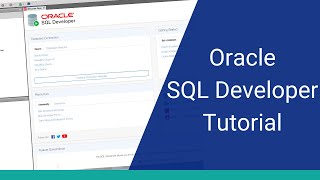 Oracle SQL Developer Tutorial Feature Demonstration [upl. by Katleen54]