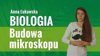 Biologia  Budowa mikroskopu [upl. by Llewxam]