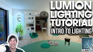 Getting Started Rendering in Lumion EP 6  Adding Interior Lighting [upl. by Niriam]