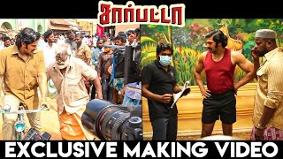 🔴EXCLUSIVE Sarpatta Parambarai  Behind The Scenes  Arya  Pa Ranjith  Santhosh Narayanan [upl. by Quita]