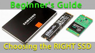 Explaining the Difference Between SSD NVMe and M2 SATA and mSATA [upl. by Sethrida]