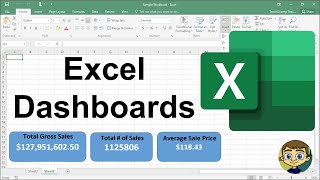 Beginners Guide to Excel Dashboards [upl. by Orual]