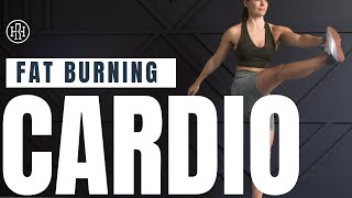 Fat Burning HIIT Cardio Workout  No Equipment [upl. by Rossi]