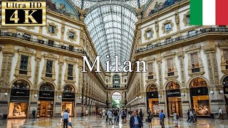 🇮🇹Milan Winter Walk  Galleria Vittorio Emanuele II  【4K 60fps】 [upl. by Singleton]