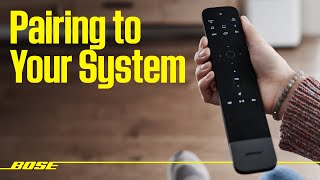 Bose Soundbar Universal Remote – Pairing to Your System [upl. by Balling]