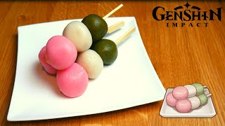 Genshin Impact Recipe 43  Tricolor Dango [upl. by Fredrika]