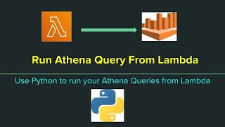 AWS Lambda  How to run Athena query from Lambda  AWS Athena [upl. by Seiter]