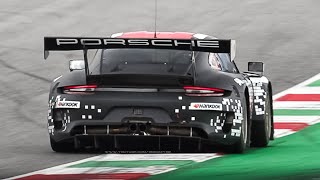 Porsche 9912 GT3 R GT3 Class w Unmuffled Exhaust Pure 40 NA Flat6 Sound [upl. by Erleena535]