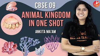 Diversity in Living Organisms Animal Kingdom in 1 Shot CBSE Class 9 Biology Science Chapter 7 NCERT [upl. by Atteinotna]