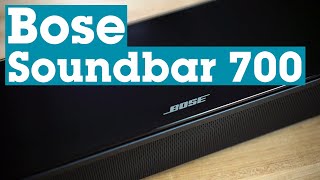 Bose Soundbar 700  Crutchfield [upl. by Krall]