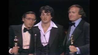 Rocky Wins Best Picture 1977 Oscars [upl. by Aed]