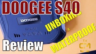 DOOGEE S40 Unboxing amp Waterproof Budget Outdoor Smartphone Deutsch eng hints [upl. by Latihs]