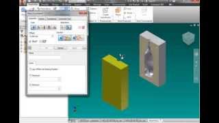 Autodesk Inventor Molde de una botella [upl. by Karon]