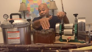 How to juice SUGARCANE and CANNING SUGARCANE JUICE from start to finish [upl. by Casimire]