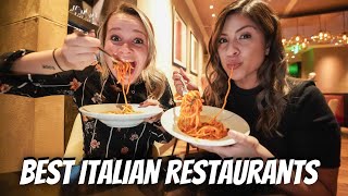 Top Rated ITALIAN Restaurants in LAS VEGAS [upl. by Naes]