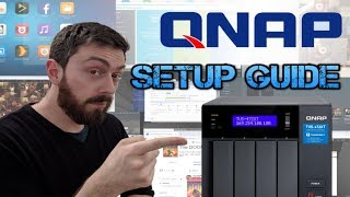 QNAP NAS Guide Part 1  Setup RAID Volumes IP and Shared Folders [upl. by Isej]