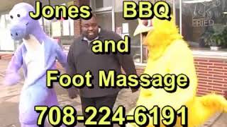 Jones bbq and foot massage [upl. by Batholomew]