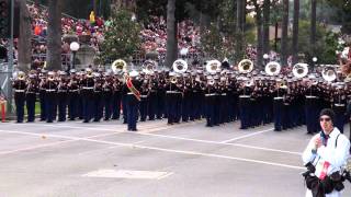 USMC West Coast Composite Band  2013 Pasadena Rose Parade [upl. by Hembree896]