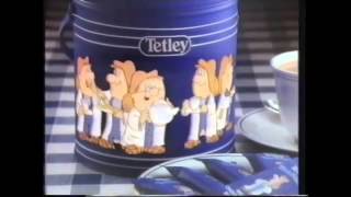 Tetley Tea Folk Biscuit Tin Advert 1988 [upl. by Acalia]