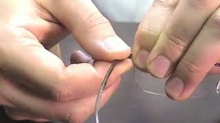 How to Adjust Rimless Eyeglass Frame Temples [upl. by Nora651]