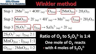 91 The Winkler method SL [upl. by Eiggam]