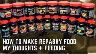 How to Make Repashy Gel Food  MY Thoughts and Feeding [upl. by Shriner212]