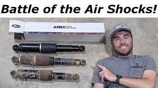 Vigor Air Suspension vs Arnott vs Suncore vs OEM Test and Review [upl. by Xuerd]