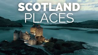 10 Best Places to Visit in Scotland  Travel Video [upl. by Auqemahs883]