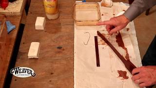 Leather Knife Sheath Instructions Chapter 5 Dyeing and Adding Top Coat [upl. by Lleihsad]