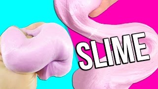 HAZ SLIME ESPONJOSO SIN BORAX  DIY FLUFFY SLIME  Tutoriales Belen [upl. by Margarethe]