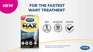 Dr Scholls  How to Use Freeze Away Max™ Wart Remover [upl. by Okimik]