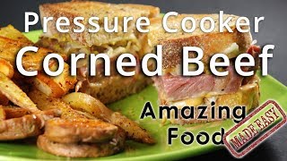 Pressure Cooker Corned Beef Recipe [upl. by Grey]