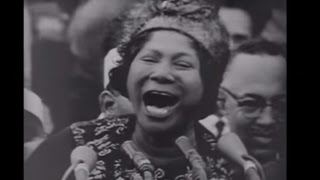 ♪ How I Got Over  Mahalia Jackson at MLKs Civil Rights Campaign Washington 1963 [upl. by Tuhn]