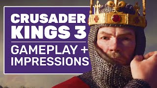 Crusader Kings 3 Gameplay And Impressions  Royal RPG Meets Grand Strategy [upl. by Catt794]